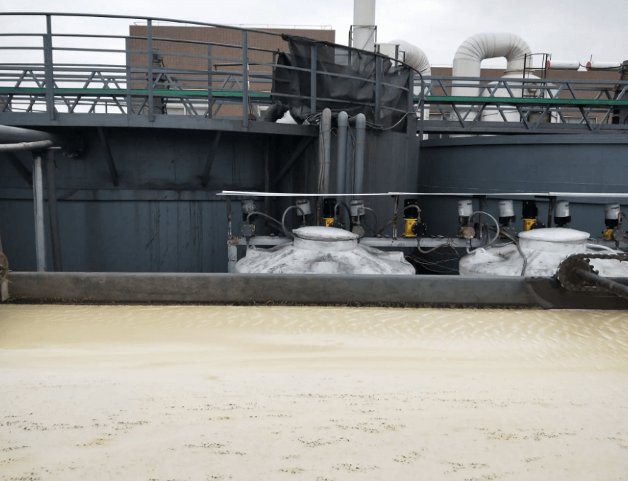 (圖:盾構泥沙清洗污水泡沫處理)