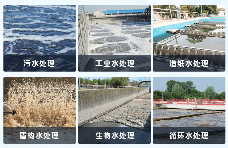 (圖:養殖場廢水處理用消泡劑產品應用)